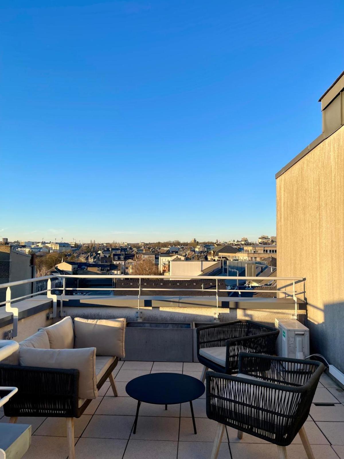 Lux Penthouse - Office, Terrace, Gym & Parking Apartment Luxembourg Exterior photo